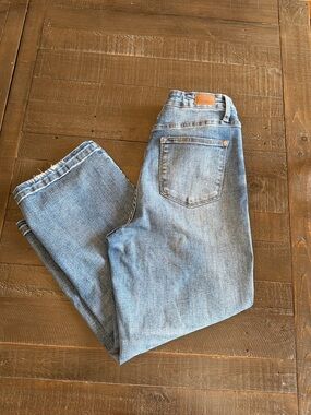 Judy Blue High Rise Denim Jeans Size 9 Straight Leg Stretch